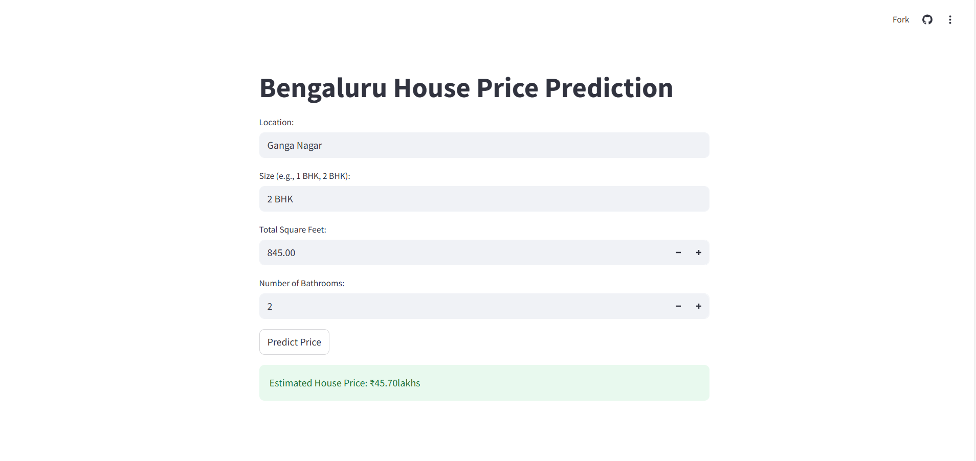 Bengaluru House Price Pridiction